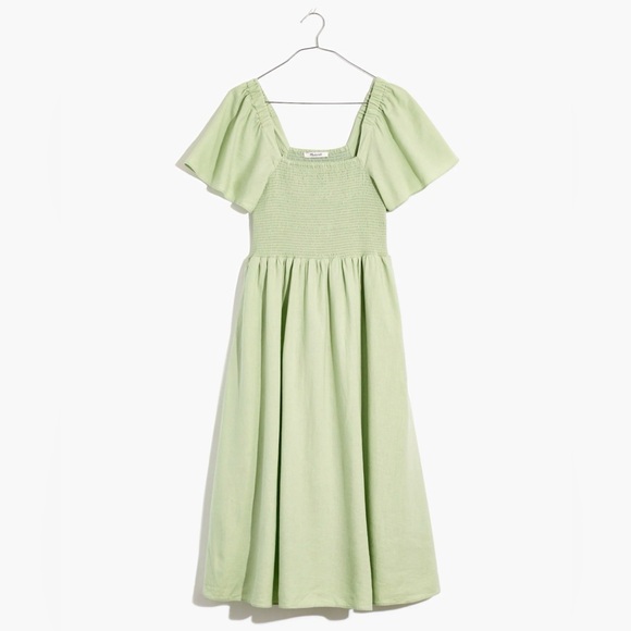 Madewell Lucie Linen Dress Fully lined WITH POCKETS! Small - Picture 2 of 10
